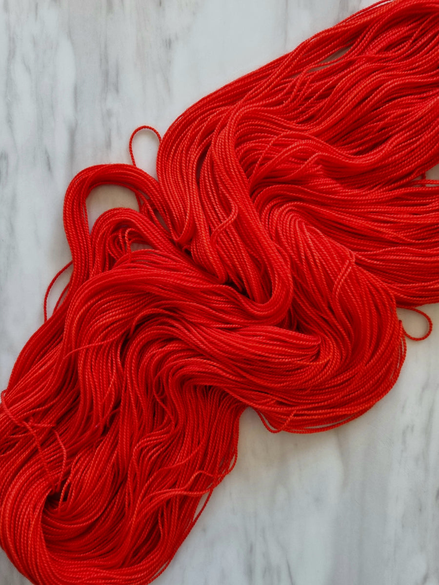 Chilli Merino/Silk Marmalade Yarn Co