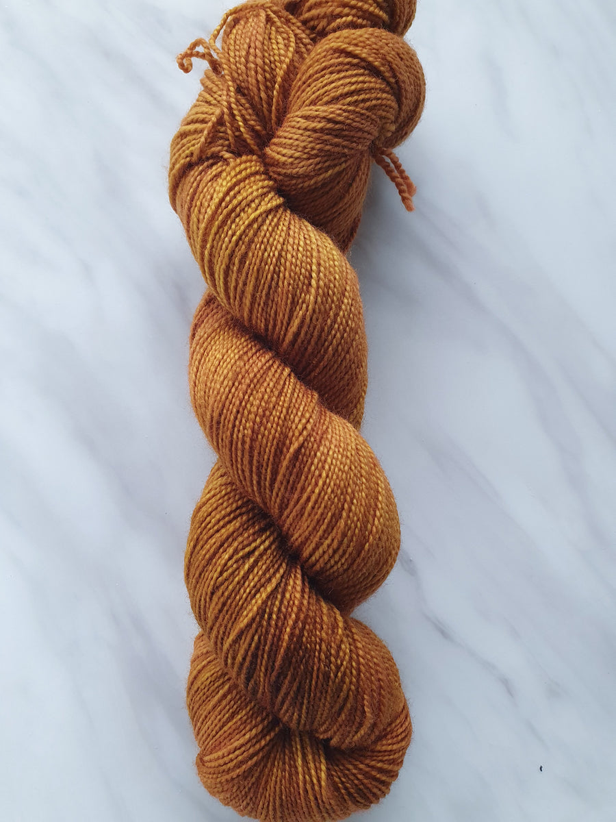 Toffee Marmalade Twist Sock Marmalade Yarn Co