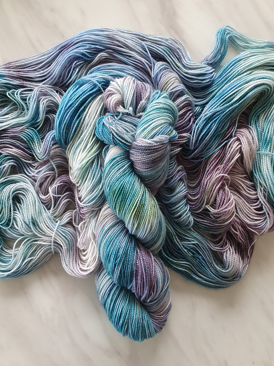 Plummy Teal Marmalade Sparkle Marmalade Yarn Co