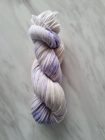 Lavender Cream - DK 8ply merino