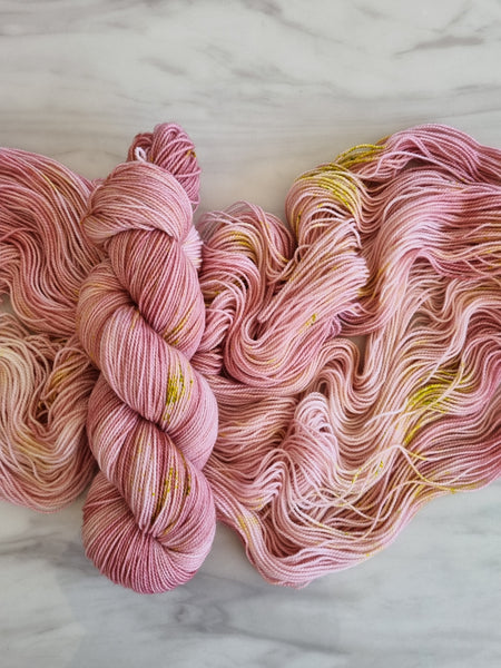Dusky Rose - Marmalade Twist Sock
