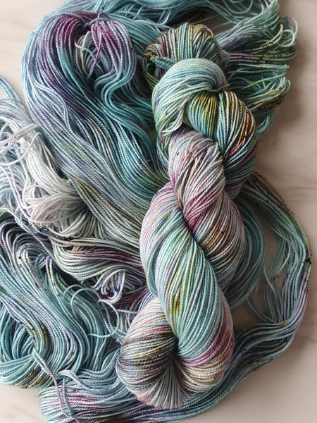 Hydrangea  - Marmalade Twist Sock