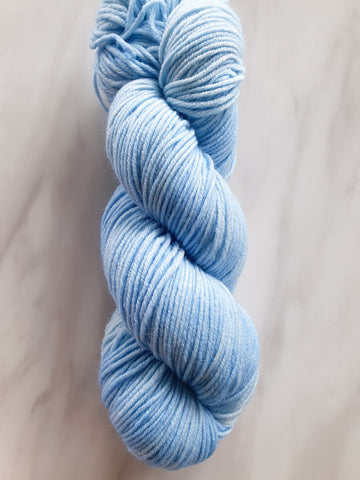 Baby Blue - DK 8ply merino