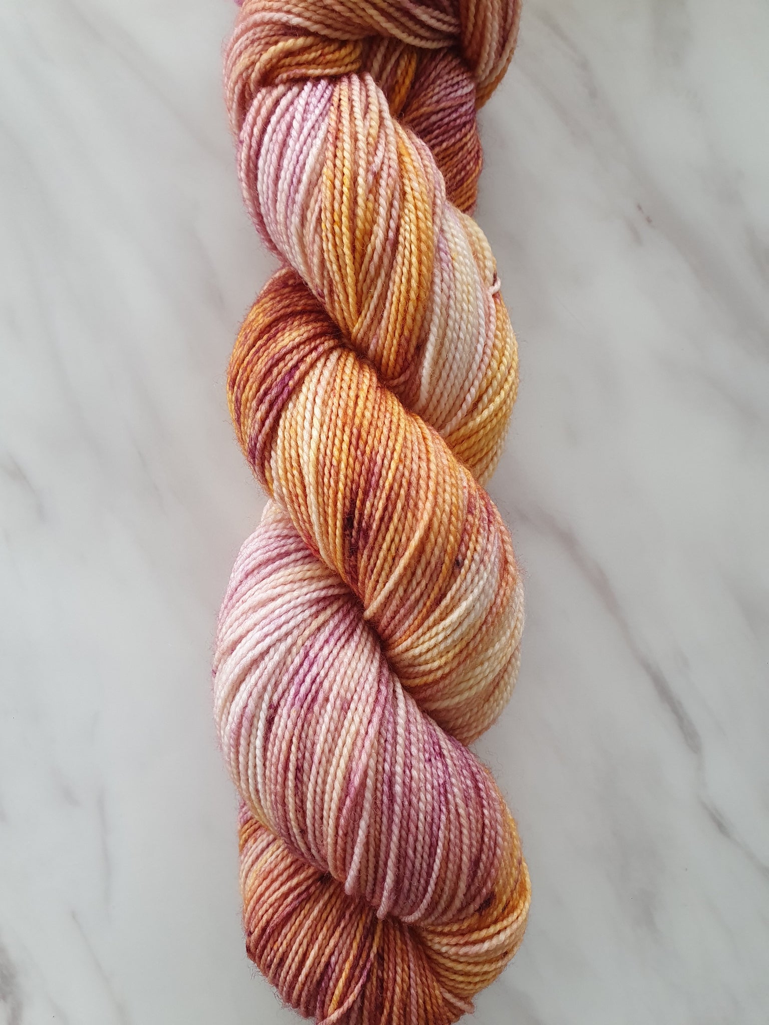 OOAK - Marmalade Twist Sock