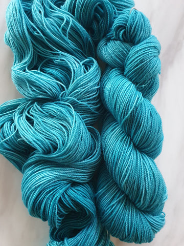 Teal - Marmalade Twist Sock